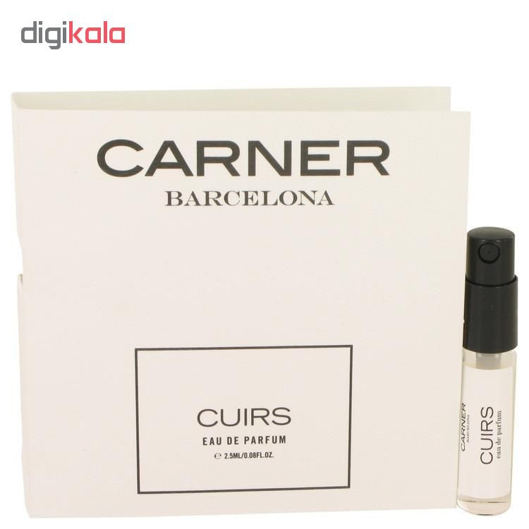 عطر جیبی کارنر بارسلونا مدل Cuirs حجم 2.5 میلی لیتر