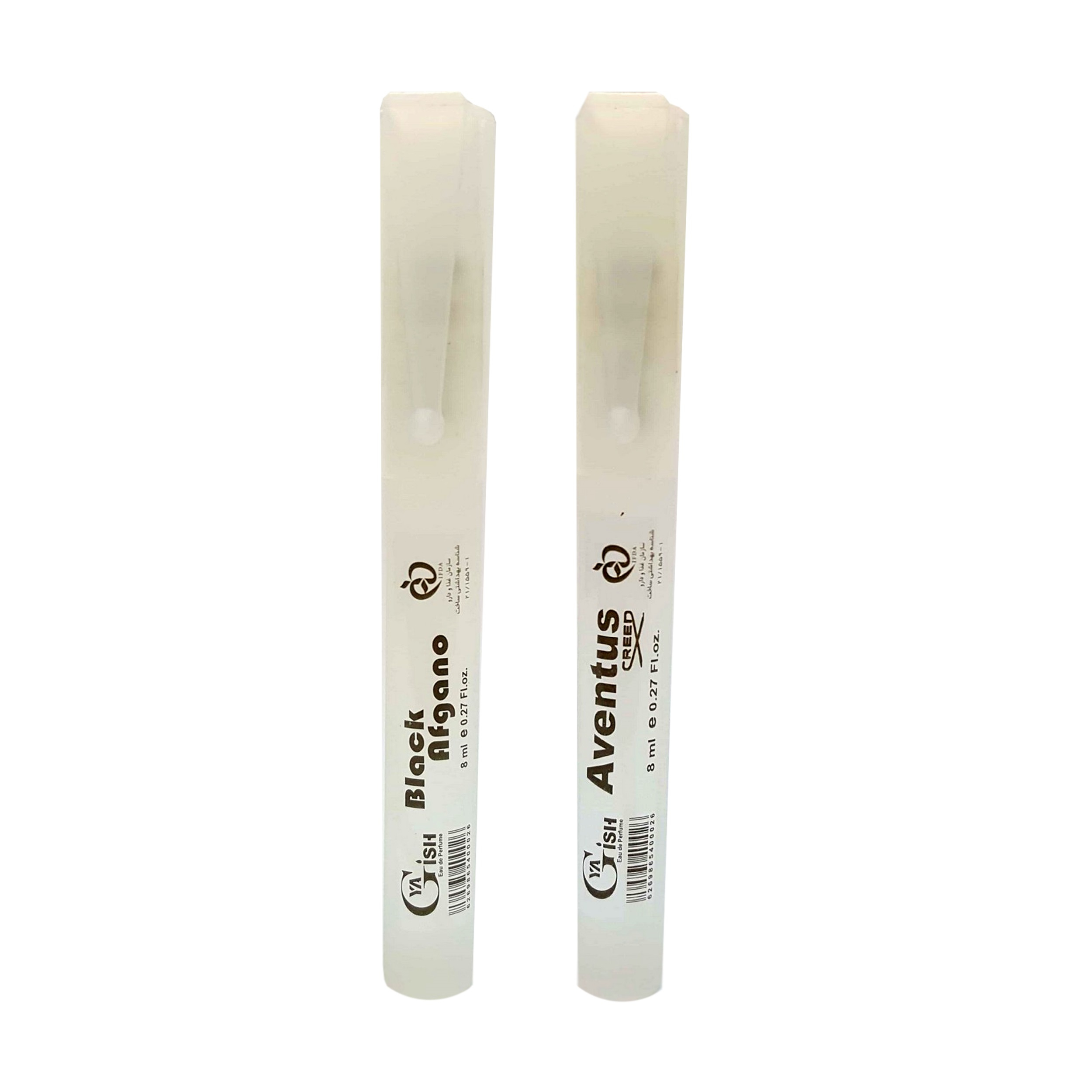 عطر جیبی مردانه یاغیش مدل C-08 حجم 8 میلی لیتر مجموعه 2 عددی