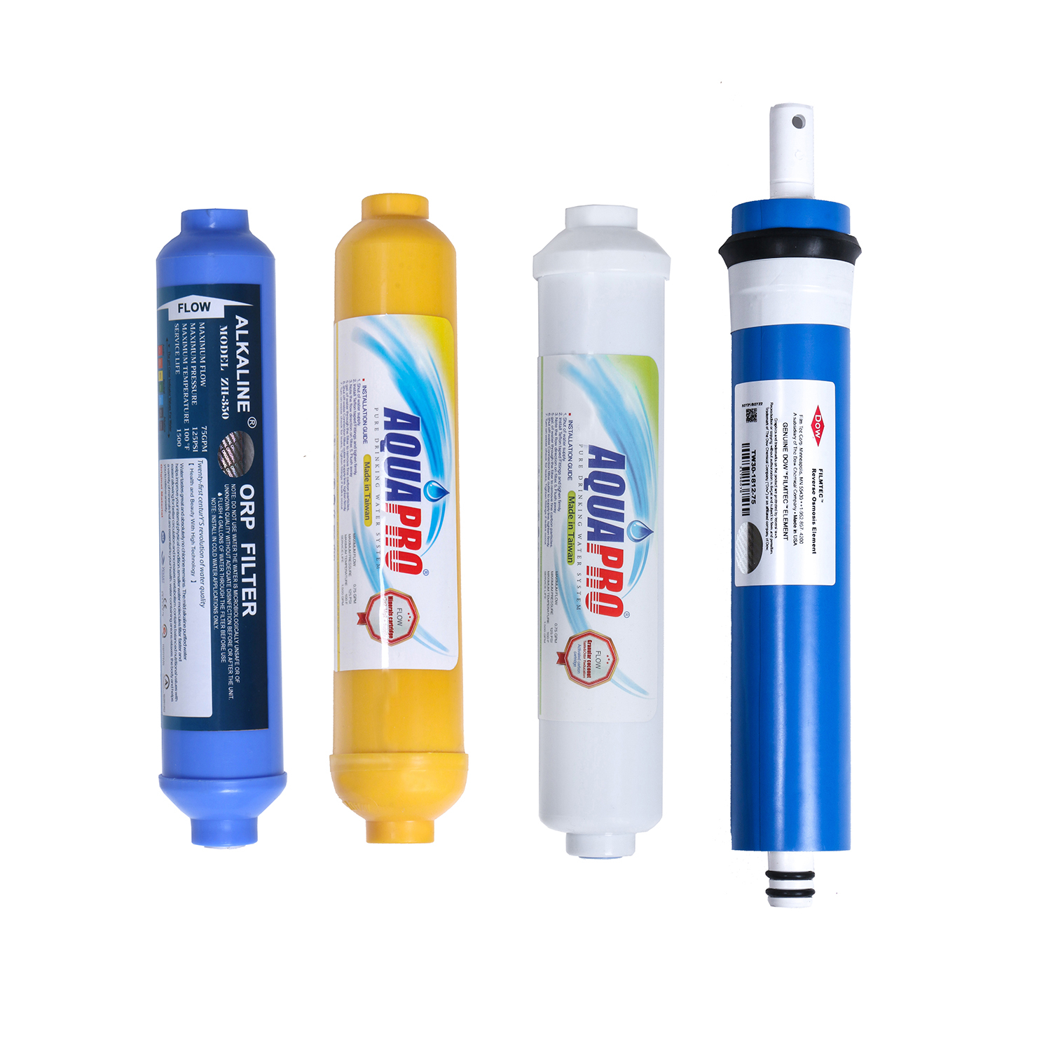 فیلتر دستگاه تصفیه کننده آب مدل RO-4-ORP مجموعه 4 عددی