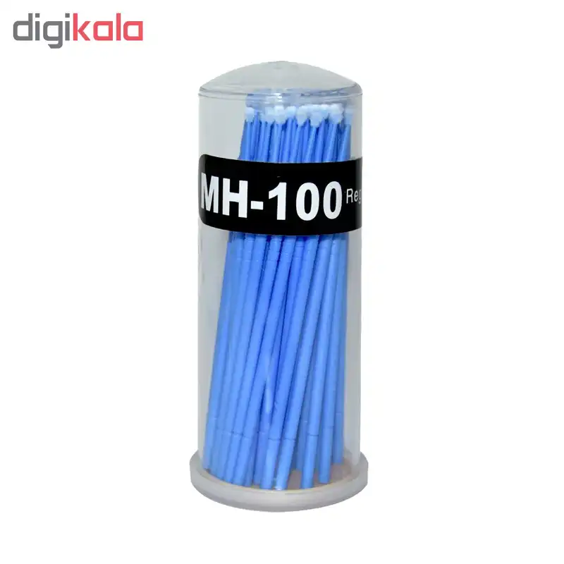 برس اکستنشن مژه مدل MH-100 بسته 100 عددی