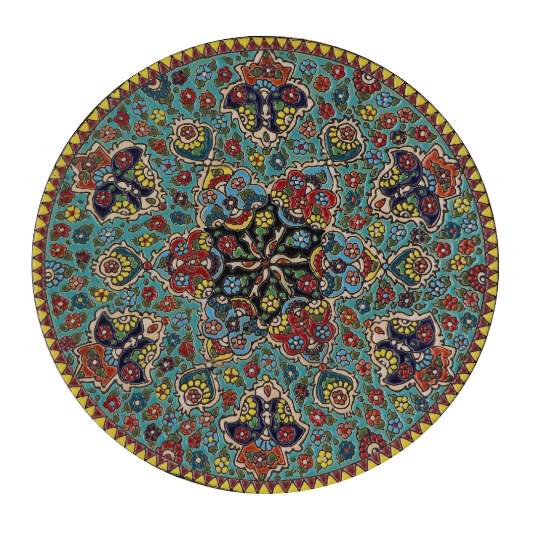 بشقاب میناکاری مدل B25M5