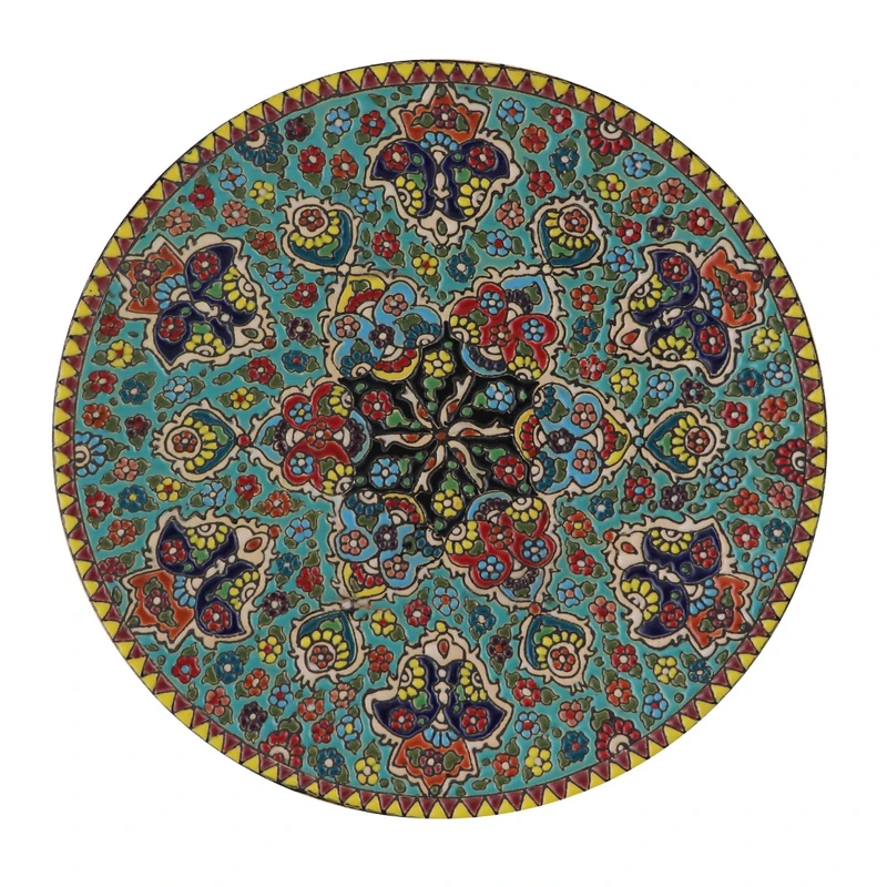 بشقاب میناکاری مدل B25M5