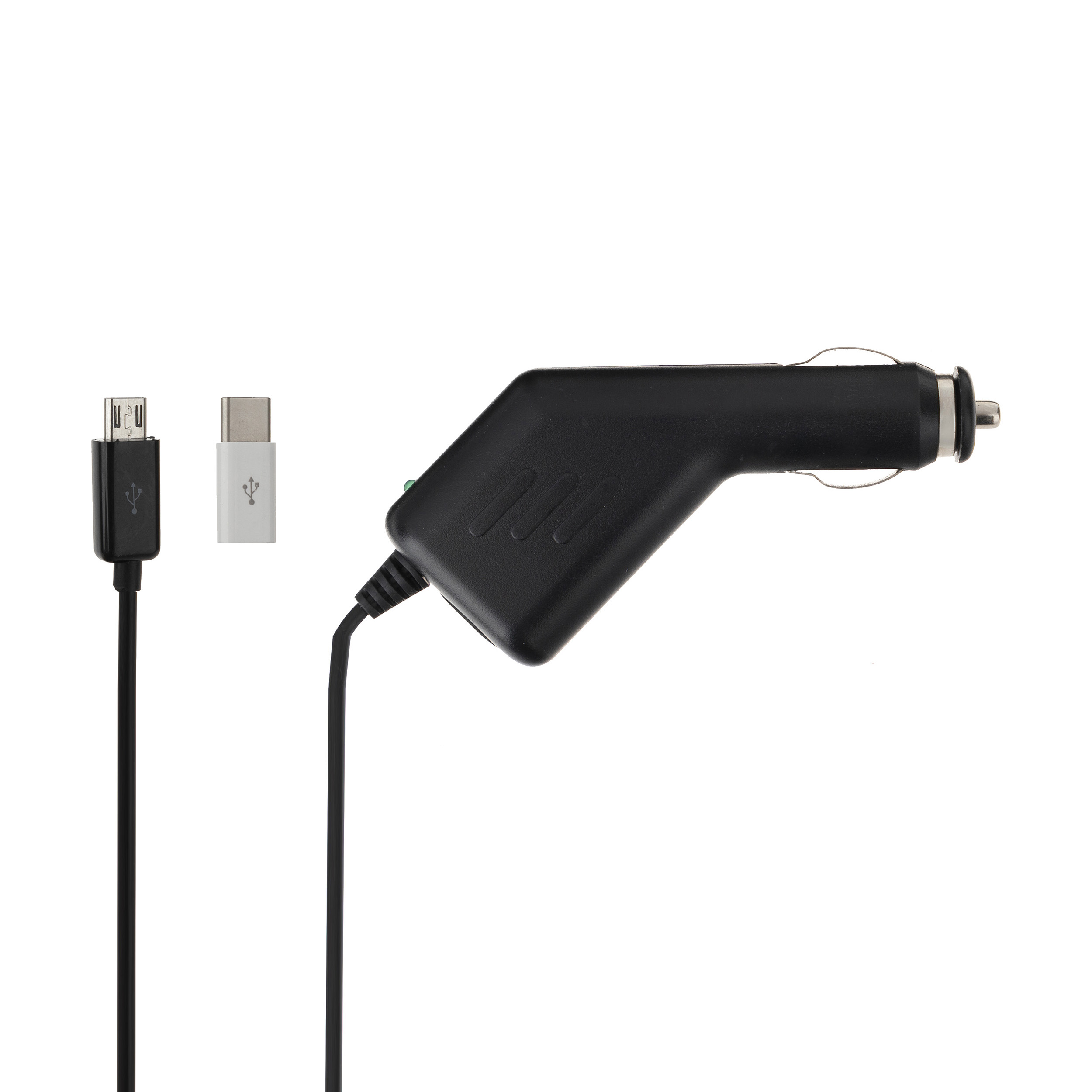 شارژر فندکی مدل AK703-FCM به همراه مبدل USB-C