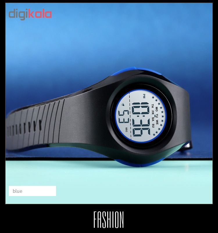 ساعت مچی دیجیتال بچگانه اسکمی مدل 1556A -  - 3