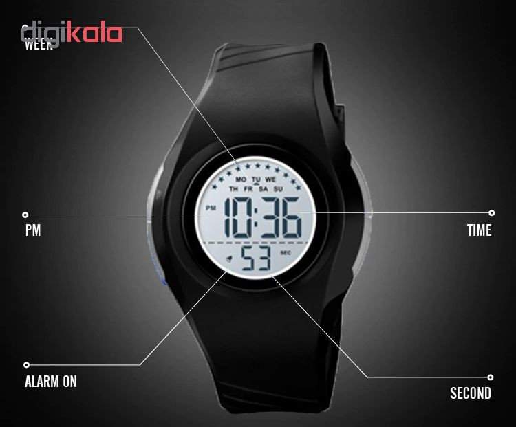 ساعت مچی دیجیتال بچگانه اسکمی مدل 1556M