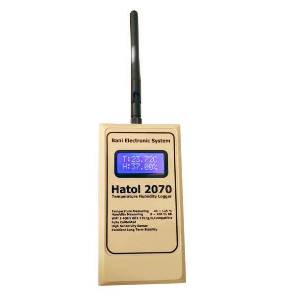 دیتالاگر دما و رطوبت هاتول مدل 2070