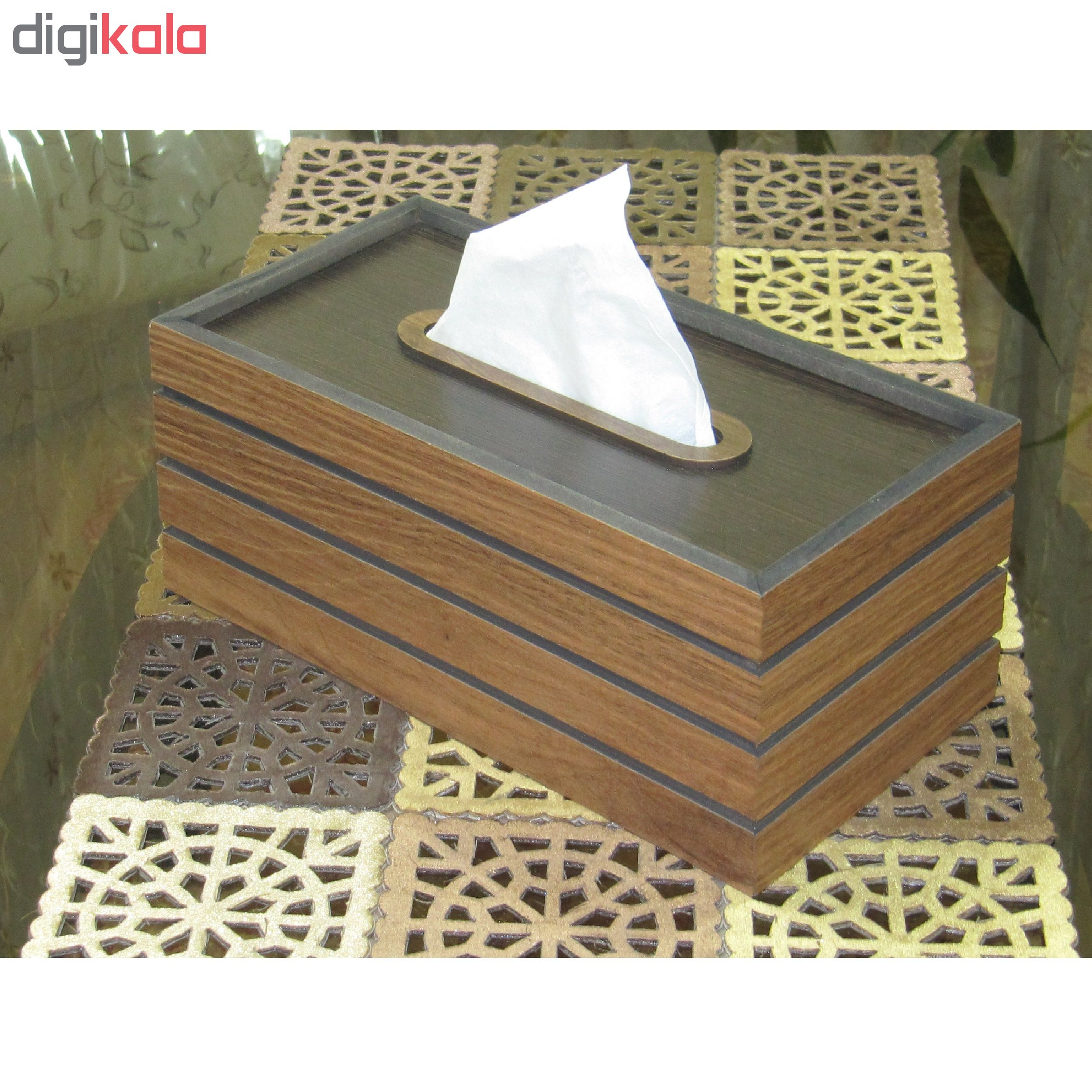 جعبه دستمال کاغذی کد DT-811