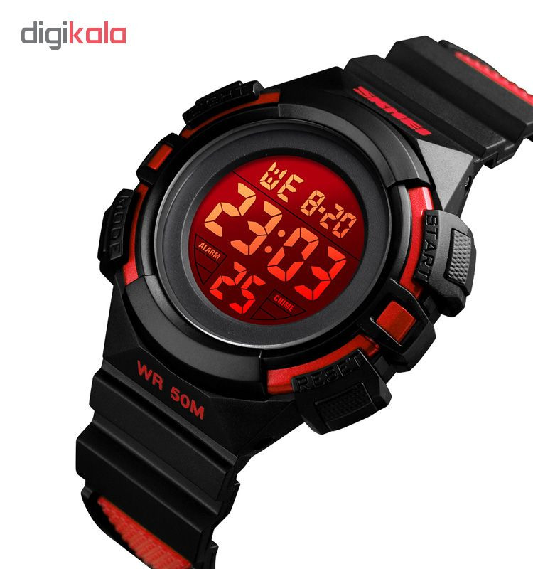 ساعت مچی دیجیتال بچگانه اسکمی مدل 1559R ساعت مچی دیجیتال بچگانه اسکمی مدل 1559R