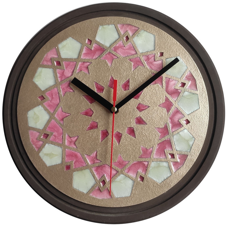 ساعت دیواری طرح معرق کد S.M 001