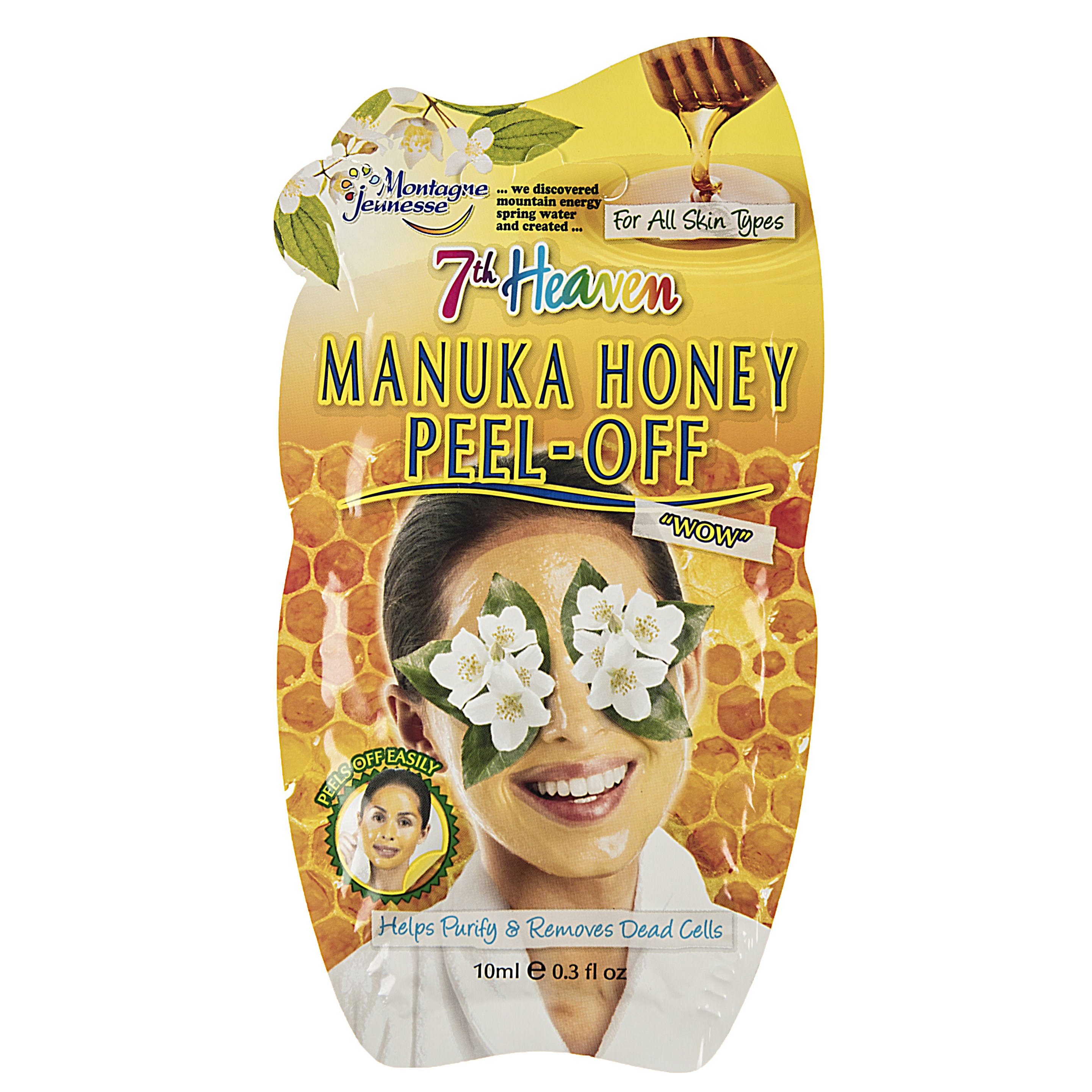 ماسک صورت مونته ژنه سری 7th Heaven مدل Manuka Honey حجم 10 میلی لیتر