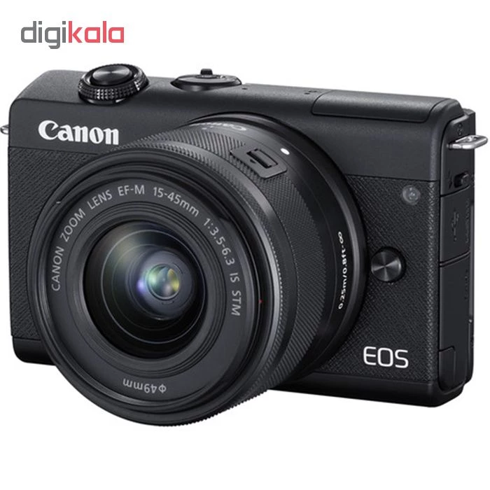 دوربین دیجیتال کانن مدل EOS M200 به همراه لنز 15-45 میلی متر IS STM