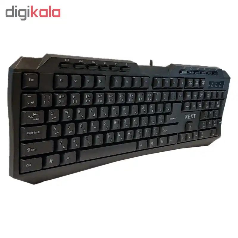 کیبورد نکست مدل KB-2240 با حروف فارسی