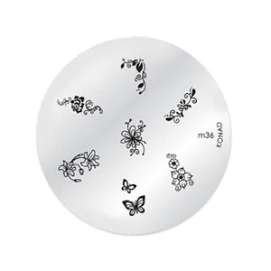 شابلون طراحی ناخن کناد کد m36