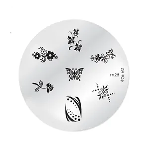 شابلون طراحی ناخن کناد کد m25