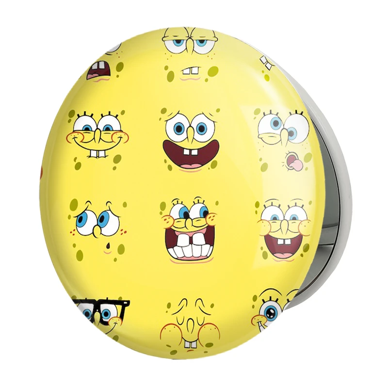 آینه جیبی خندالو طرح باب اسفنجی مدل تاشو کد 1328 