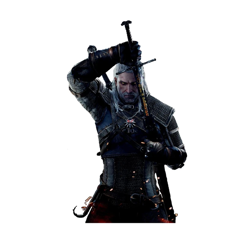 استیکر لپ تاپ و موبایل مدل بازی طرح ویچر Witcher کد 4145