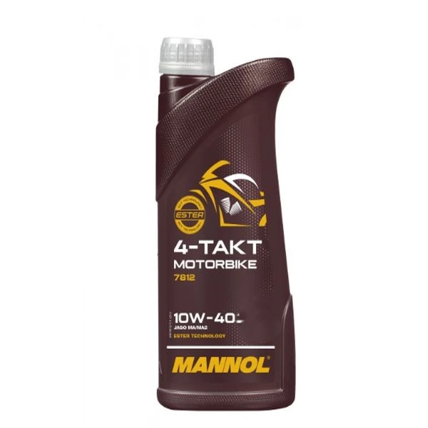 روغن موتورسیکلت مانل مدل SN-10W-40 حجم 1 لیتر