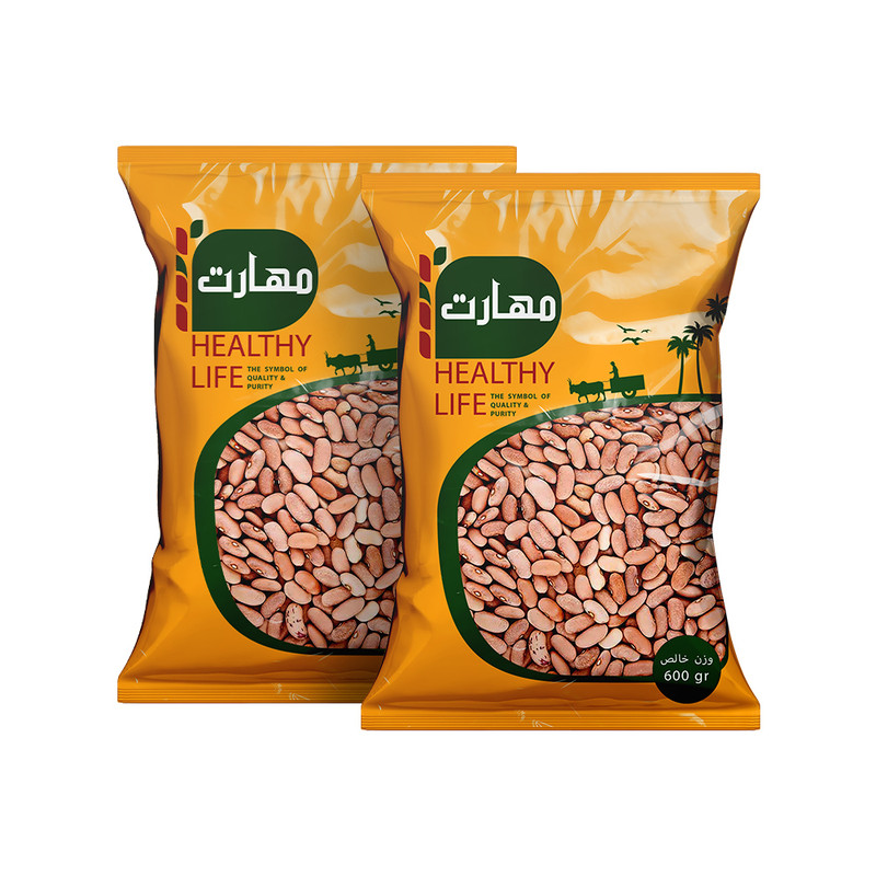 لوبیا کشاورزی مهارت - 600 گرم بسته 2 عددی