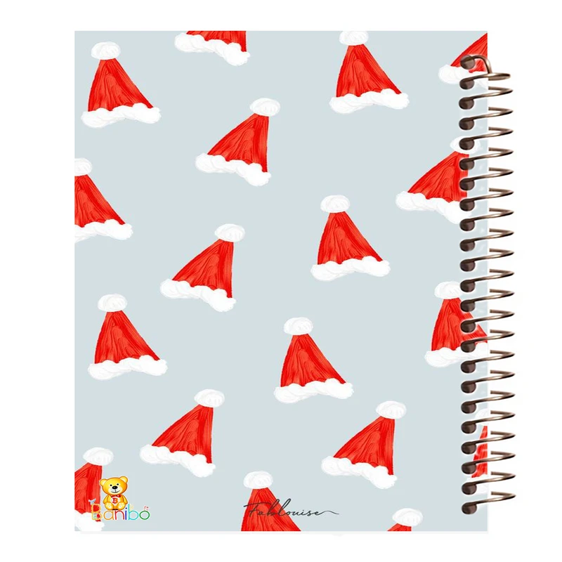 دفتز مشق 100 برگ بانیبو طرح کلاه کریسمس کد 198