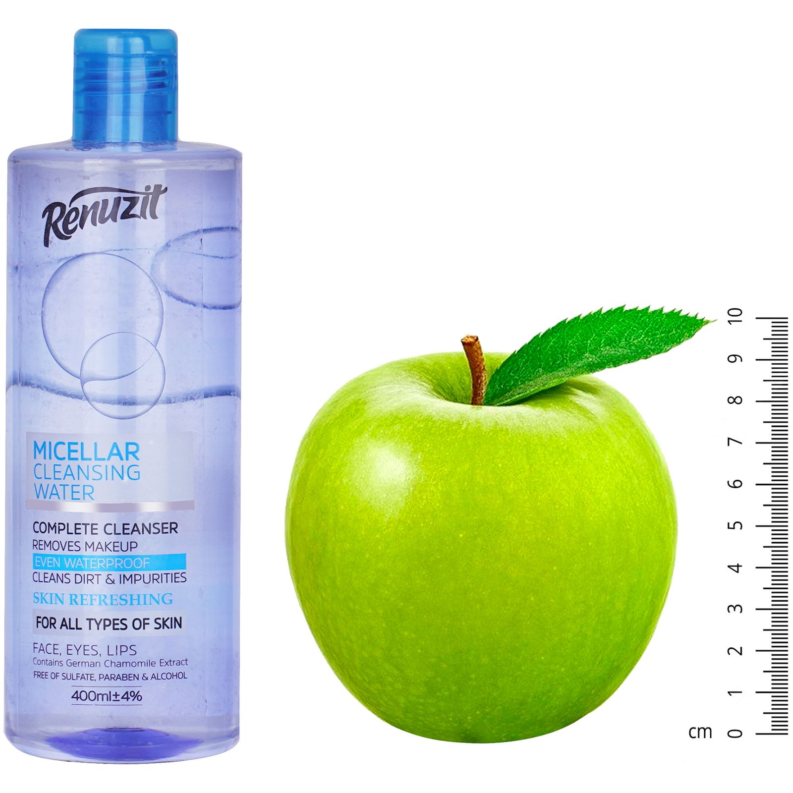 محلول پاک کننده آرایش رینوزیت مدل Skin Refreshing حجم 400 میلی لیتر -  - 4