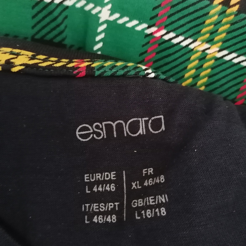 ست تی شرت آستین بلند و شلوار زنانه اسمارا مدل 17364497