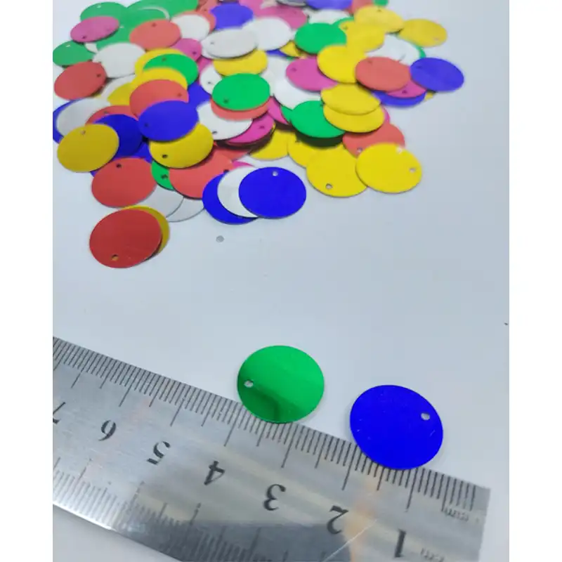 پولک مدل گرد وزن 10 گرم