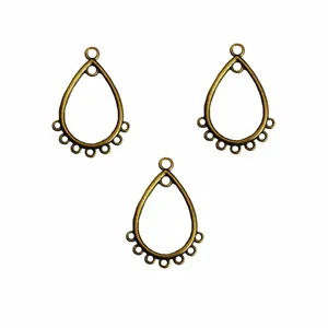 آویز گردنبند مدل اشک بسته 3 عددی