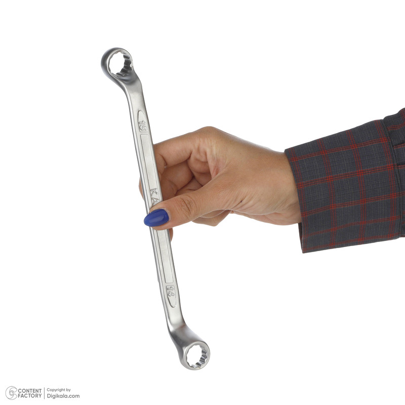 آچار دو سر رینگ کادکس مدل CRV DIN سایز 15-14میلی متر آچار دو سر رینگ کادکس مدل CRV DIN سایز 15-14میلی متر