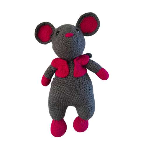 عروسک بافتنی طرح موش