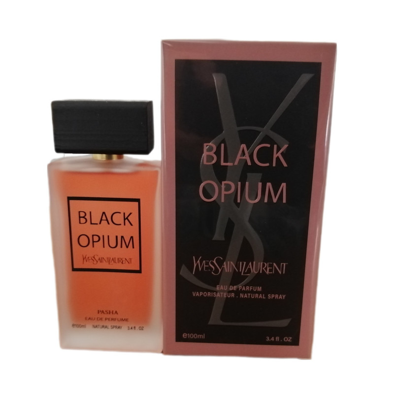 ادوپرفیوم زنانه پاشا مدل BLACK OPIUM حجم 100 میلیلیتر ادوپرفیوم زنانه پاشا مدل BLACK OPIUM حجم 100 میلیلیتر