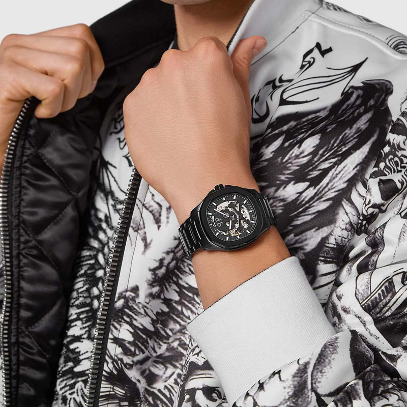 ساعت مچی عقربهای مردانه اتوماتیک فیلیپ پلین مدل PWRAA0423