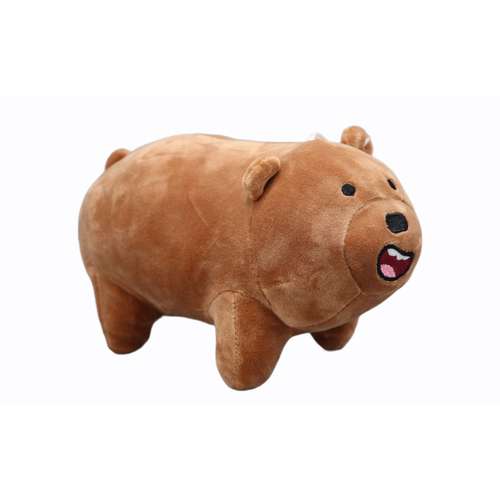 عروسک طرح خرس کله فندقی طول 60 سانتی متر