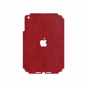 MAHOOT Red-Leather Cover Sticker for Apple iPad mini 2012 A1432