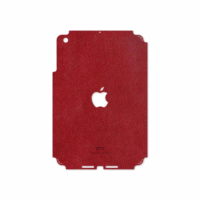 برچسب پوششی ماهوت مدل Red-Leather مناسب برای تبلت اپل iPad mini 2012 A1432
