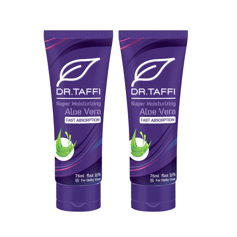 کرم آبرسان دکتر تافی مدل آلوئه ورا حجم 75 میلی لیتر بسته 2 عددی