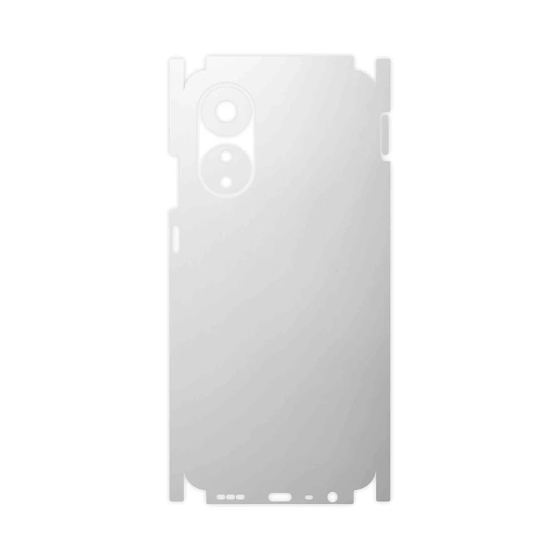 برچسب پوششی ماهوت مدل Matte-White-FullSkin مناسب برای گوشی موبایل اپو A78 4G