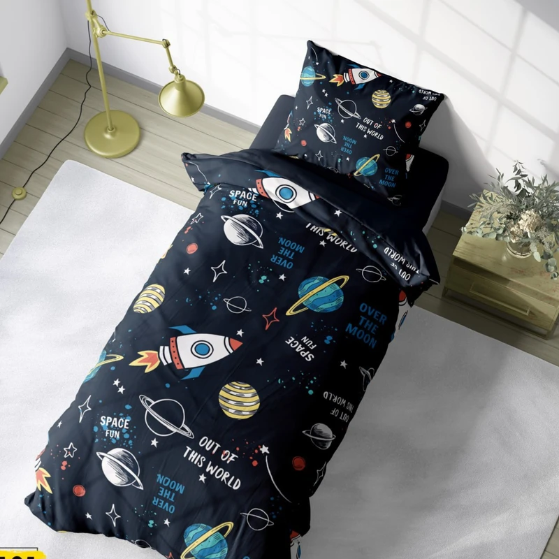 سرویس خواب تک نفره 4 تکه مدل پسرانه کد ۱۲۲۹