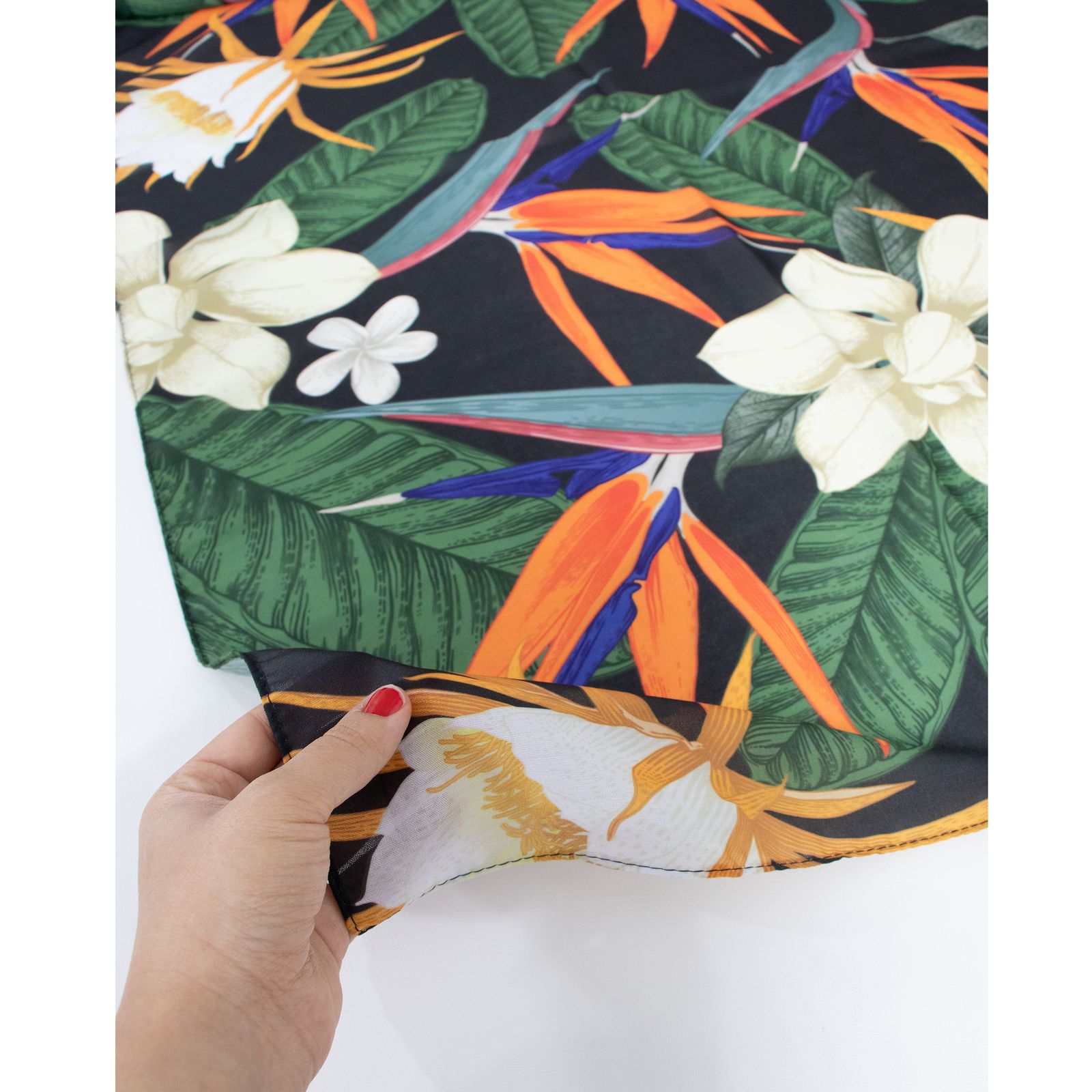 شال زنانه مدل نخی بهاره جدید مزونی کد ana-1419 -  - 3