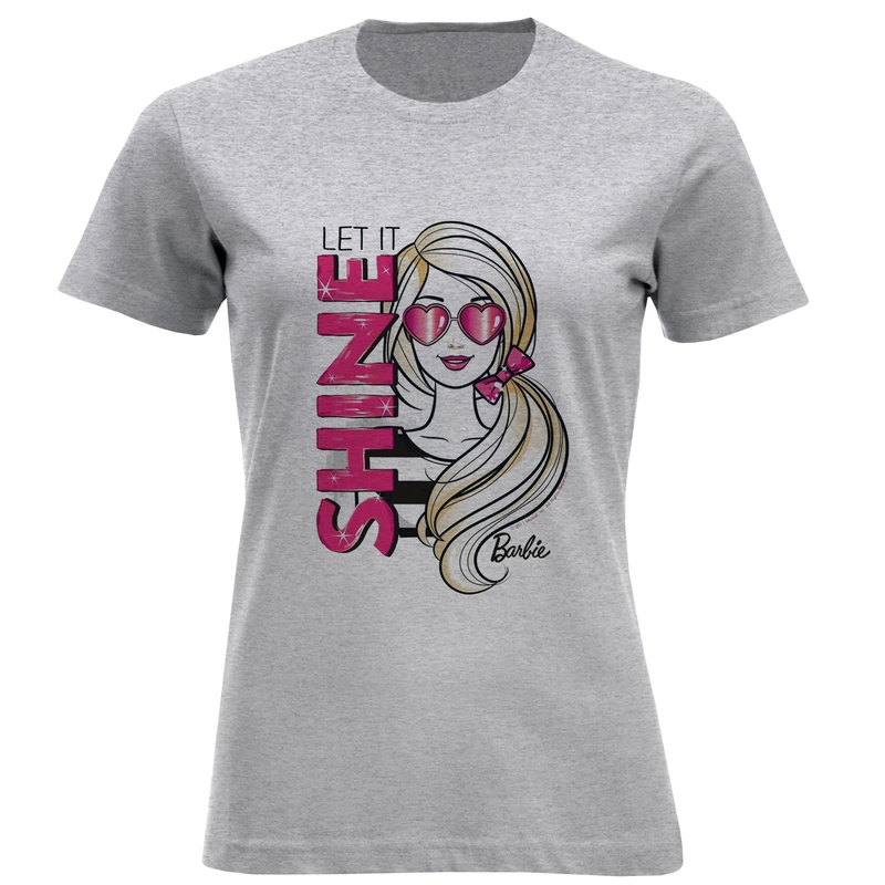 تی شرت آستین کوتاه زنانه مدل D473 SHINE