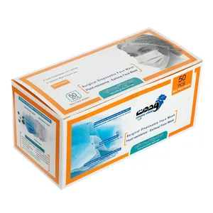 ماسک تنفسی وحدت مدل ملت بلون کد 3 بسته 50 عددی