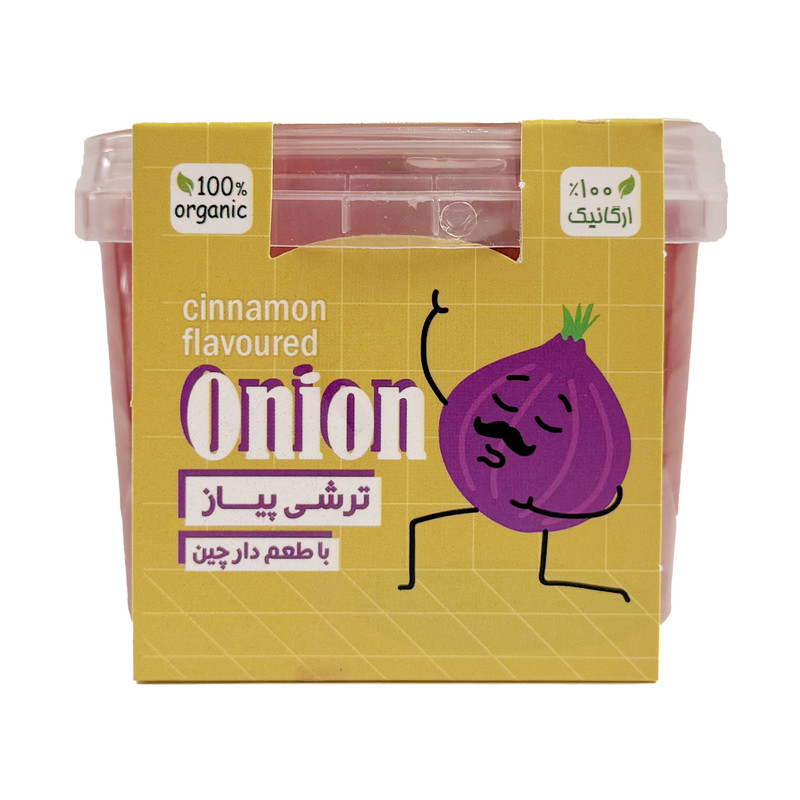 ترشی پیاز با طعم دارچین چیدو - 500 گرم