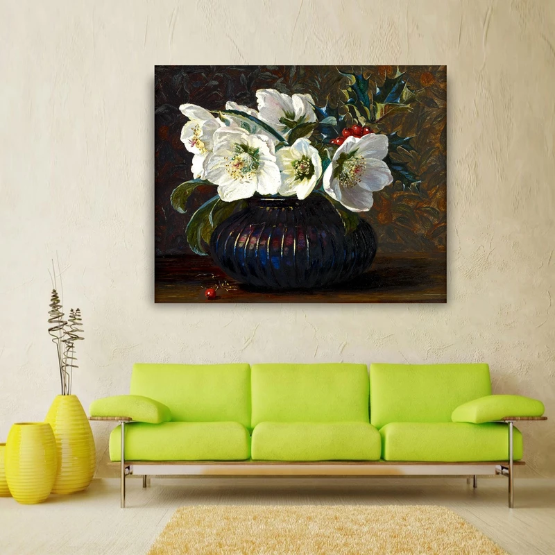 تابلو شاسی طرح گل مدل 138