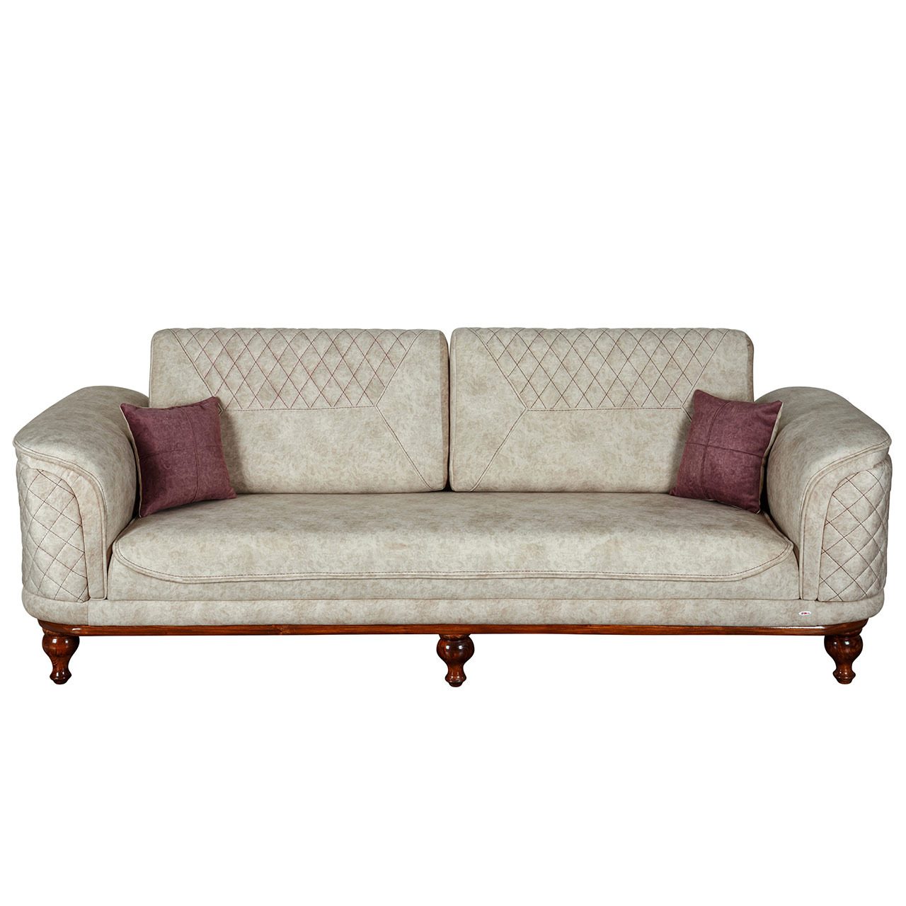 کاناپه تخت شو سه نفره چشمه نور مدل MA-707.3-BR-CR