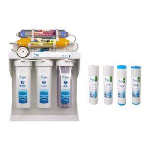 نقد و بررسی دستگاه تصفیه کننده آب خانگی اس اس وی مدل UltraPro X800 به همراه فیلتر بسته 4 عددی توسط خریداران