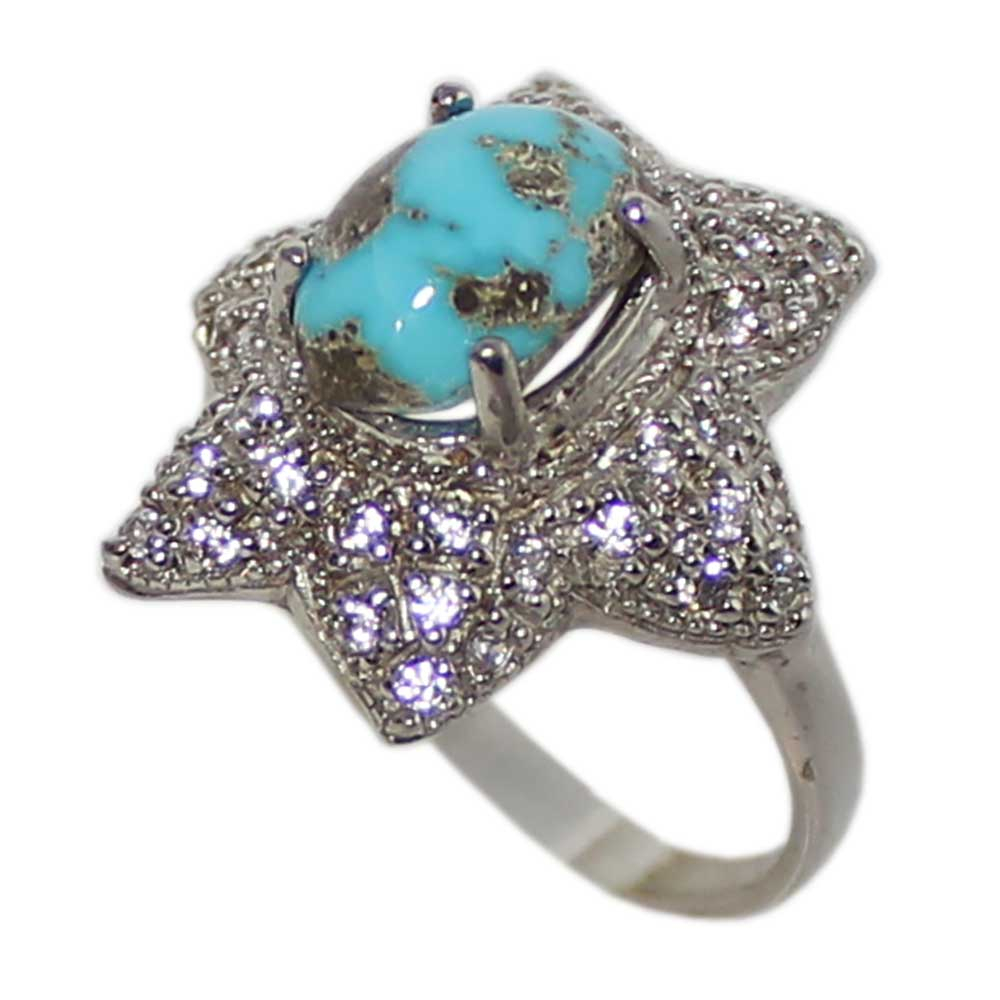 انگشتر نقره زنانه کد  1141