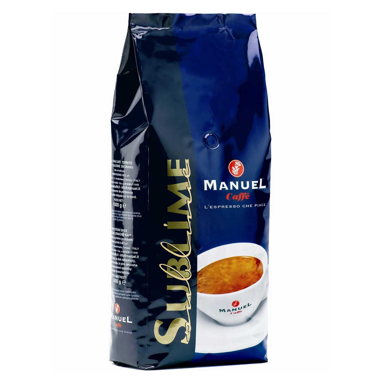 بسته دانه قهوه مانوئل مدل SUBLIME
