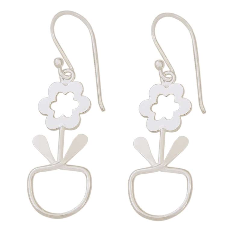 گوشواره نقره زنانه کد IM038