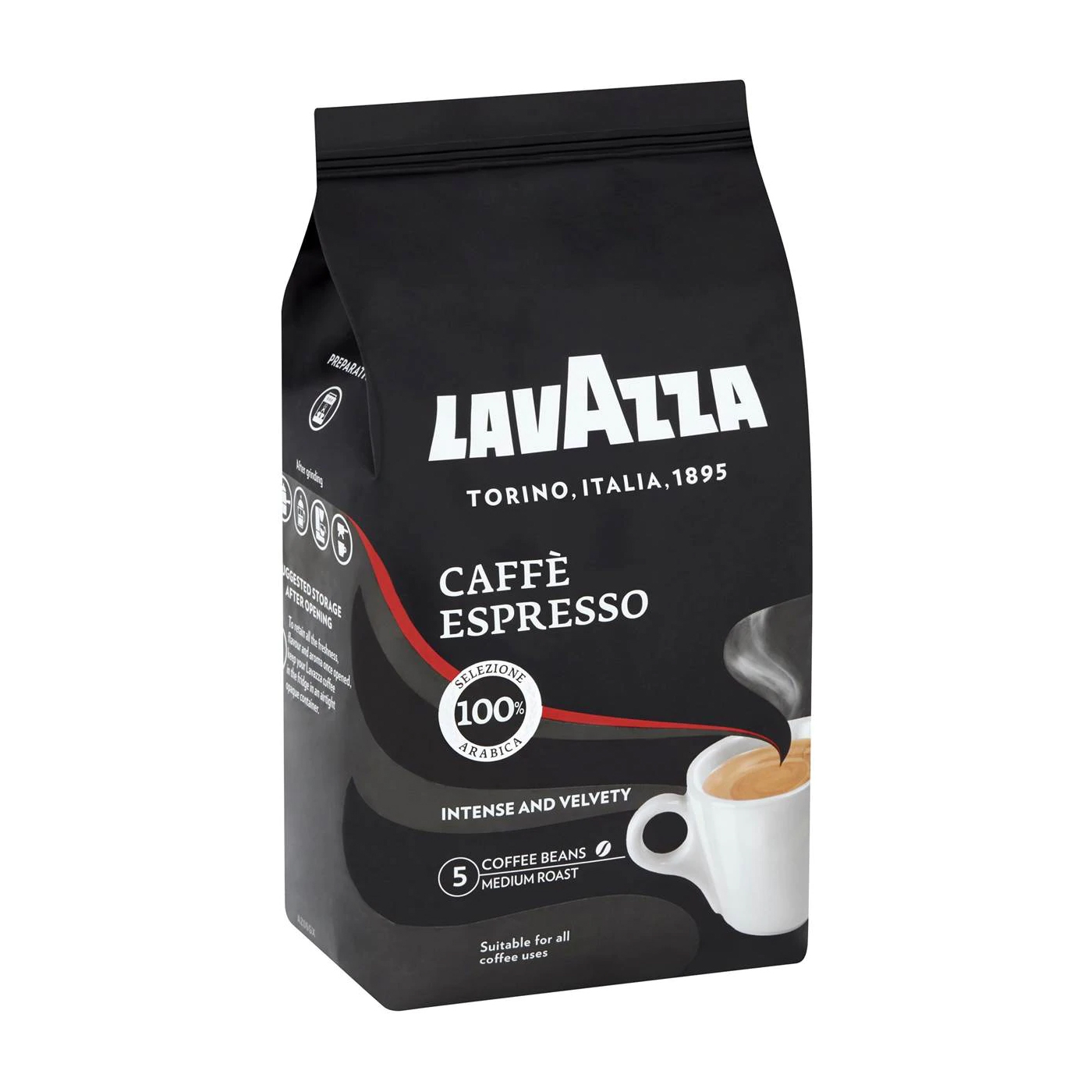 قهوه دان لاواتزا مدل Caffe Espresso مقدار 1 کیلوگرم