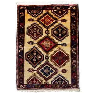 فرش دستبافت یک و نیم متری کد 980750