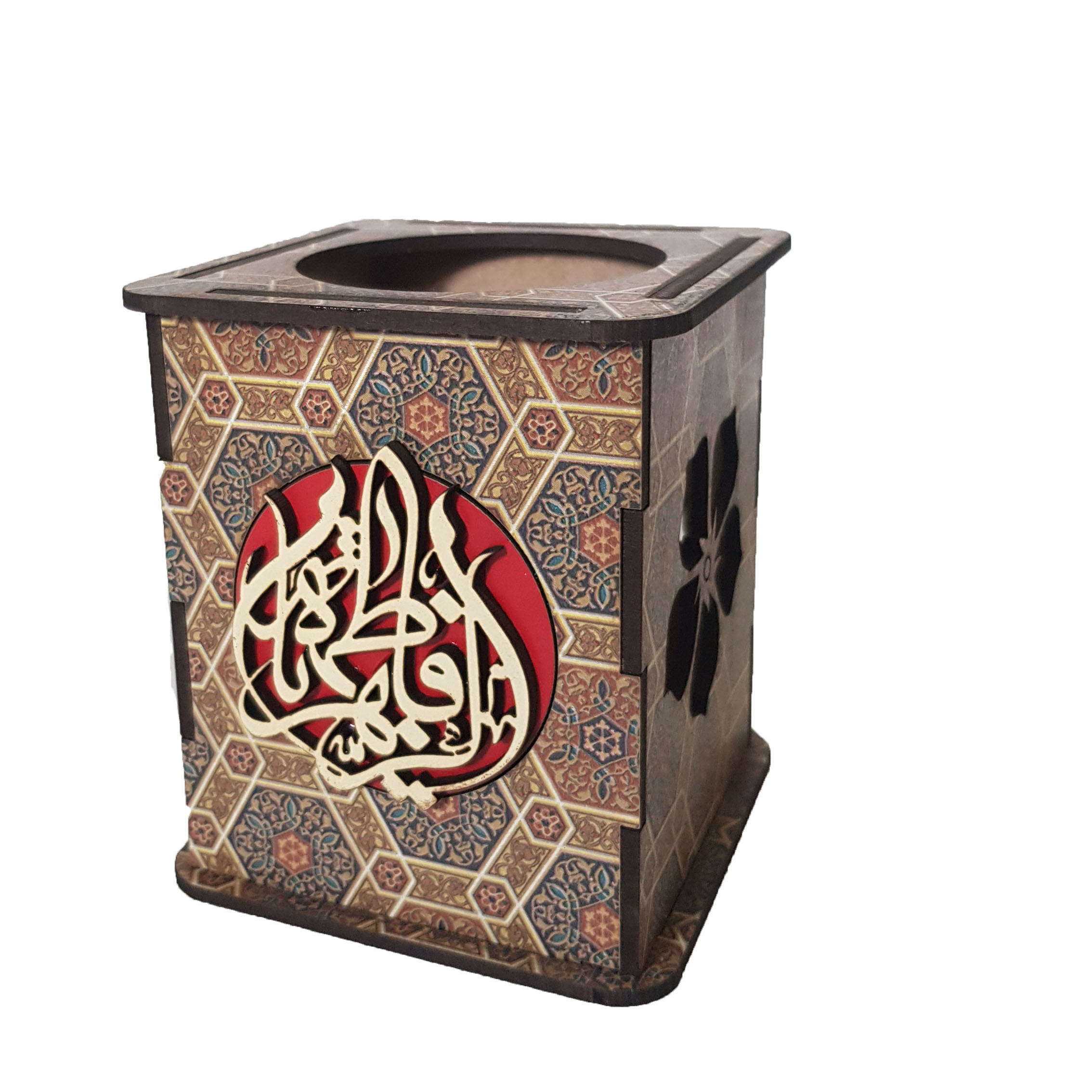 جامدادی رومیزی طرح یا فاطمه الزهرا مدل ترنج
